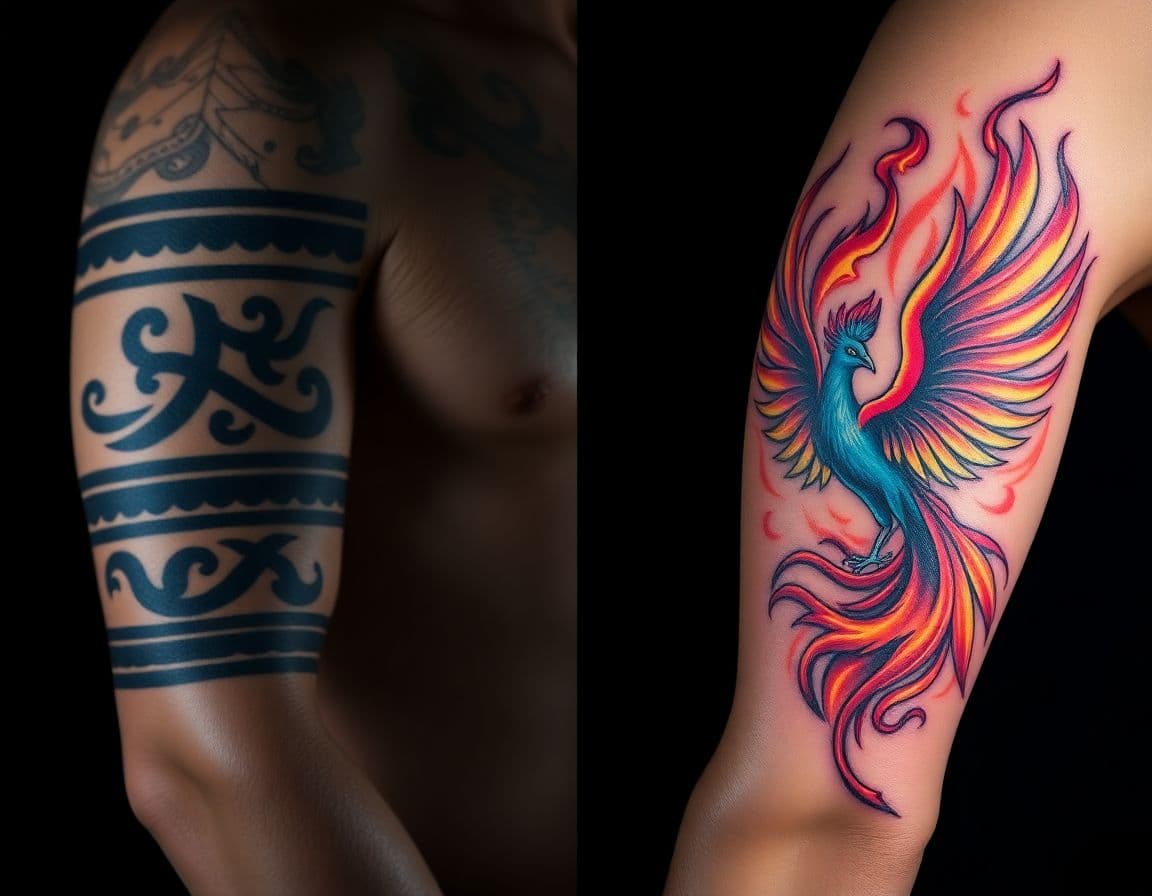 Cover Up Designs - AI tattoo design example